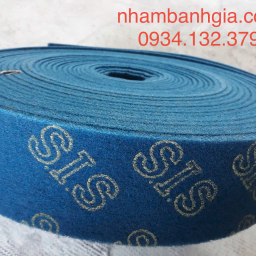 nhám nỉ xốp xanh SIS , nhám bùi nhùi xanh SIS, nhám nỉ xanh chà kim loại SIS